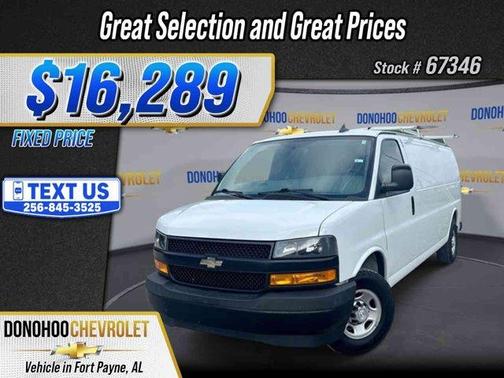 Summit White 2018 Chevrolet Express 2500 Work Van
