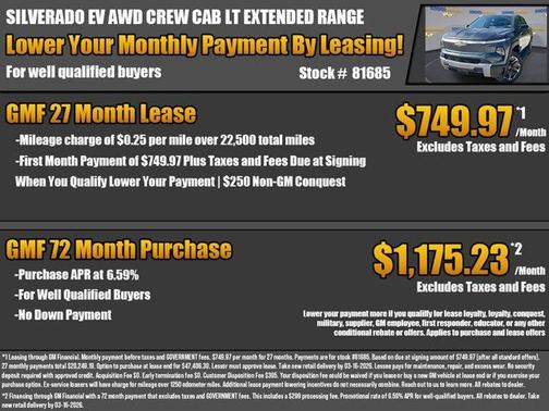 2026 Chevrolet Silverado EV LT