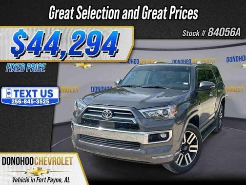 Gray 2022 Toyota 4Runner Limited