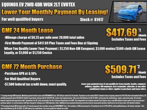 2025 Chevrolet Equinox EV LT2 w/PDE