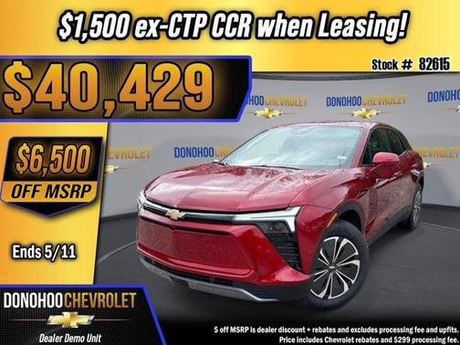 Radiant Red 2026 Chevrolet Blazer EV LT