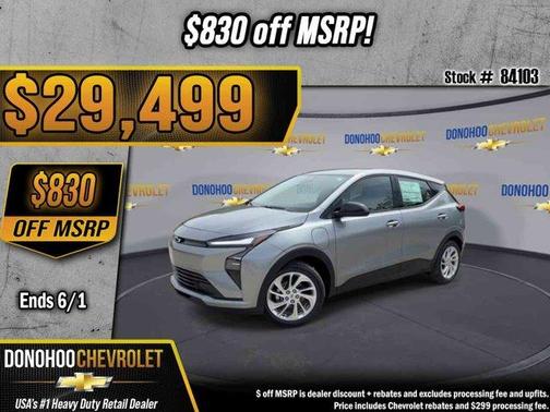 Sterling Gray Metallic 2027 Chevrolet Bolt LT