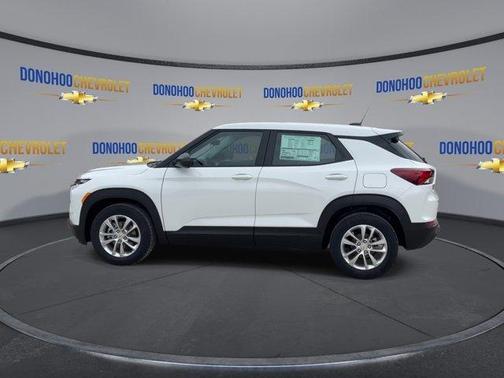 Summit White 2026 Chevrolet Trailblazer LS