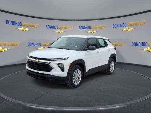 Summit White 2026 Chevrolet Trailblazer LS