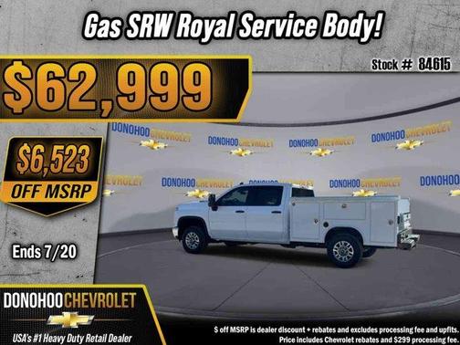 Summit White 2026 Chevrolet Silverado 2500 WT