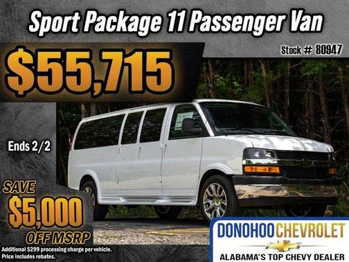 2025 Chevrolet Express 2500 Work Van