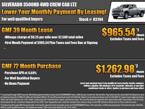 2026 Chevrolet Silverado 3500 LTZ