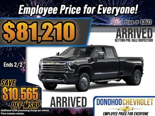 2026 Chevrolet Silverado 3500 High Country