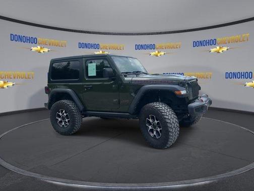 Sarge Green Clearcoat 2021 Jeep Wrangler Rubicon