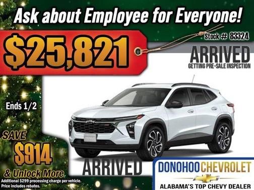 2026 Chevrolet Trax 2RS