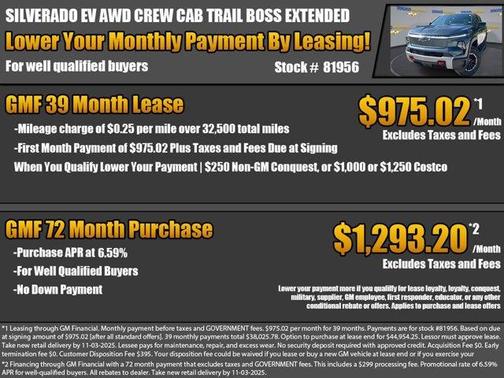 2026 Chevrolet Silverado EV Trail Boss