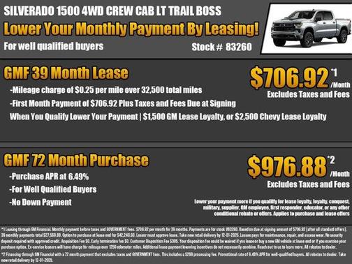 2026 Chevrolet Silverado 1500 LT Trail Boss