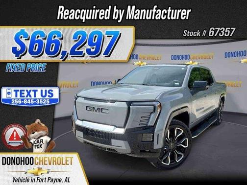 Gray 2024 GMC Sierra EV Denali