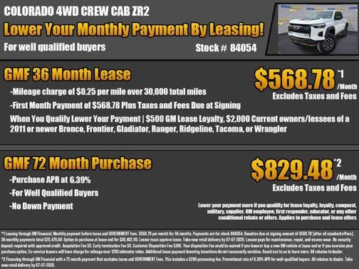 Summit White 2026 Chevrolet Colorado ZR2