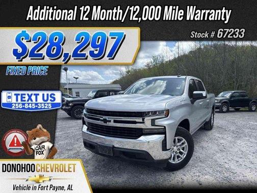 Silver Ice Metallic 2019 Chevrolet Silverado 1500 LT