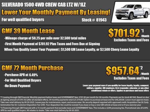 2026 Chevrolet Silverado 1500 LTZ