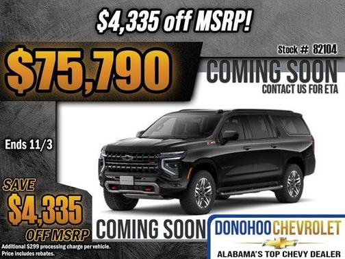 2026 Chevrolet Suburban Z71