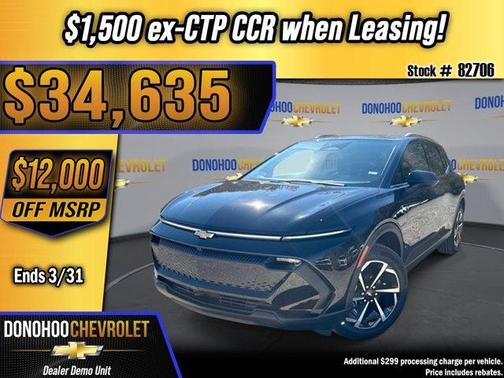 Black 2026 Chevrolet Equinox EV LT 2