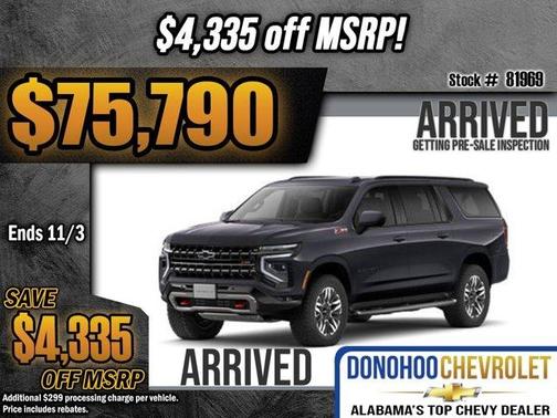 2026 Chevrolet Suburban Z71