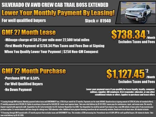 2026 Chevrolet Silverado EV Trail Boss