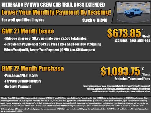 2026 Chevrolet Silverado EV Trail Boss