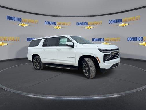 Summit White 2026 Chevrolet Suburban LT