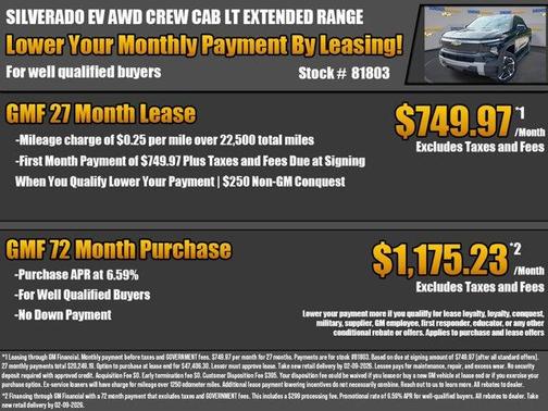 2026 Chevrolet Silverado EV LT