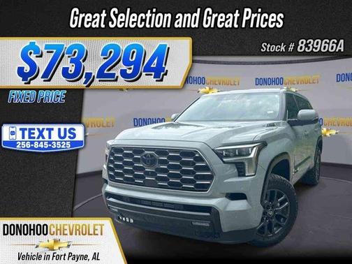 Gray 2025 Toyota Sequoia