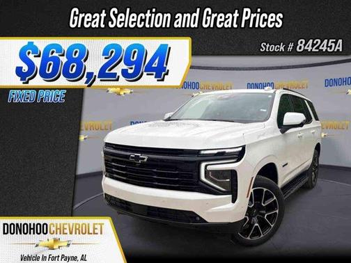 Iridescent Pearl Tricoat 2025 Chevrolet Tahoe RST