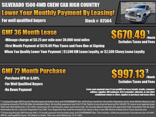 2026 Chevrolet Silverado 1500 High Country