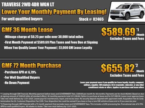 2026 Chevrolet Traverse LT
