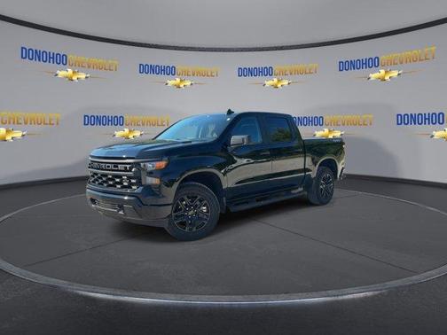 Black 2026 Chevrolet Silverado 1500 Custom