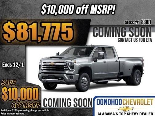 2026 Chevrolet Silverado 3500 High Country