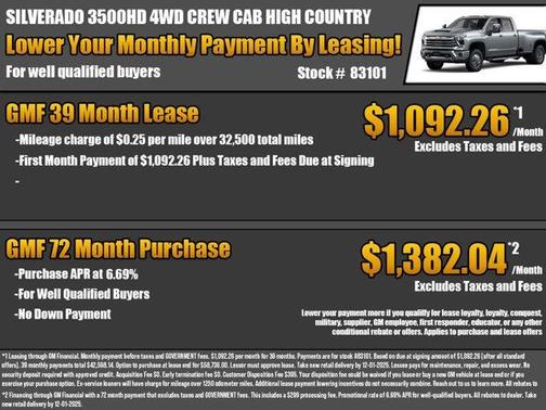 2026 Chevrolet Silverado 3500 High Country