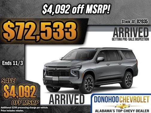 2026 Chevrolet Suburban RST