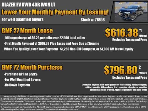 2025 Chevrolet Blazer EV LT