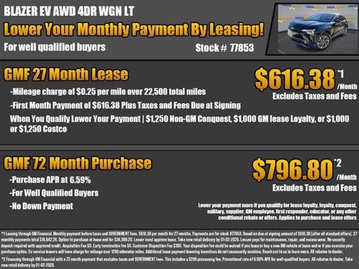 2025 Chevrolet Blazer EV LT