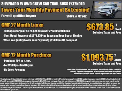 2026 Chevrolet Silverado EV Trail Boss