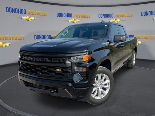 Black 2024 Chevrolet Silverado 1500 Custom
