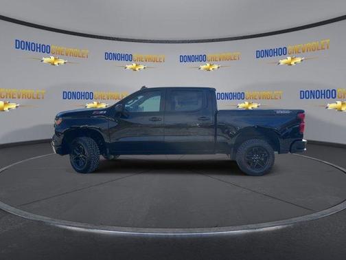 Black 2026 Chevrolet Silverado 1500 Custom Trail Boss