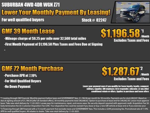 2026 Chevrolet Suburban Z71