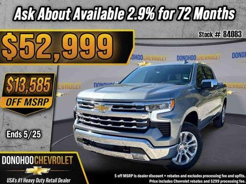 Sterling Gray Metallic 2026 Chevrolet Silverado 1500 LTZ