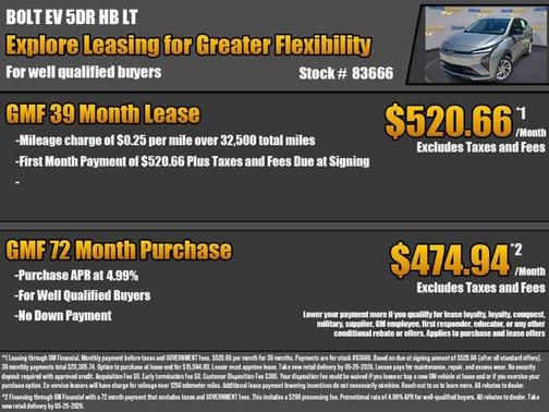 Sterling Gray Metallic 2027 Chevrolet Bolt LT