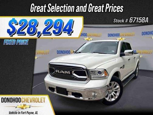 Pearl White 2018 RAM 1500 Longhorn