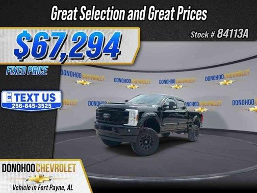 Black 2025 Ford F-250 Super Duty
