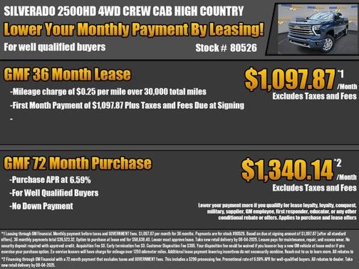 2025 Chevrolet Silverado 2500 High Country
