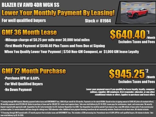 2026 Chevrolet Blazer EV SS