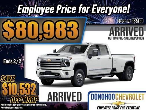 2026 Chevrolet Silverado 3500 High Country