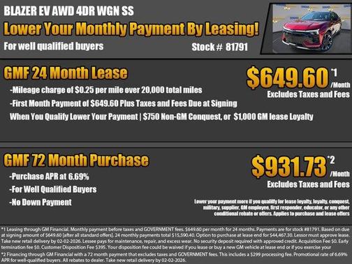 2026 Chevrolet Blazer EV SS