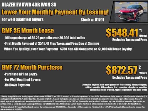 2026 Chevrolet Blazer EV SS